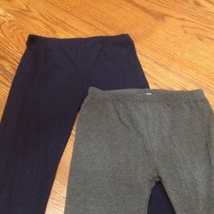 Girls Splendid Leggings Grey & Navy - Various Sizes